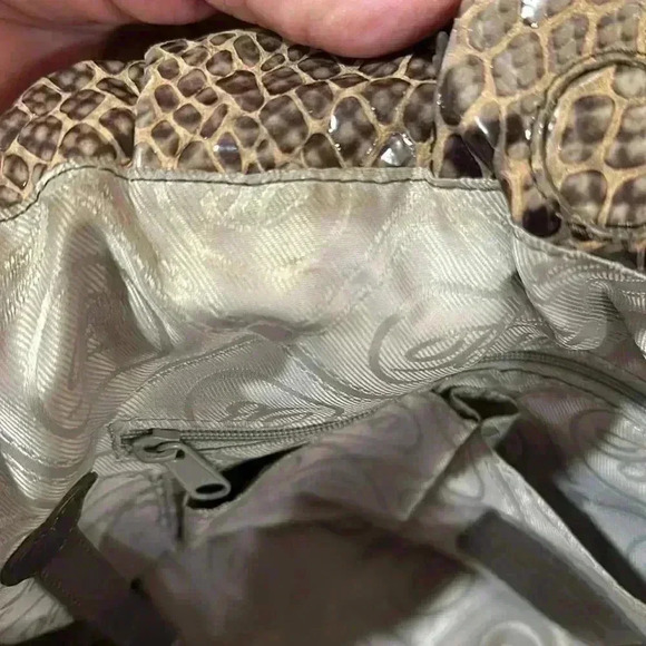 Brighton faux snakeskin purse - Picture 10 of 12